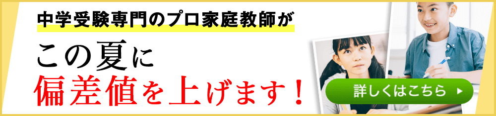 この夏に偏差値をあげます！